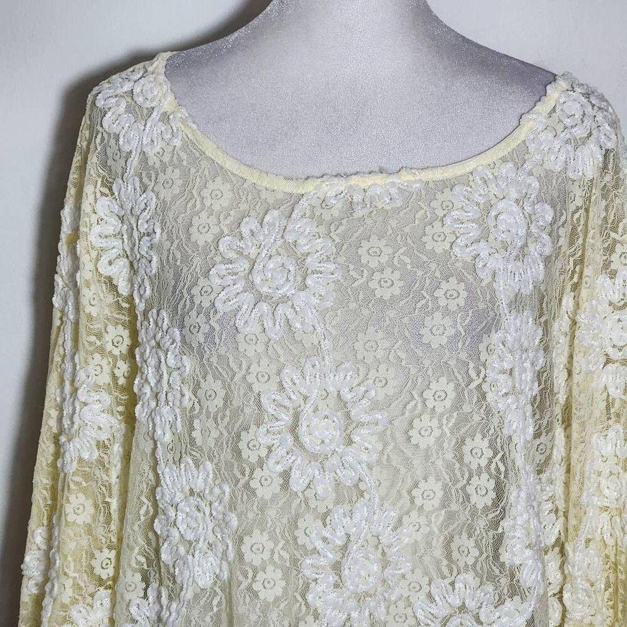 Ruby Rd. Women's Blouse - Yellow/White - 16 – Rub… - image 3