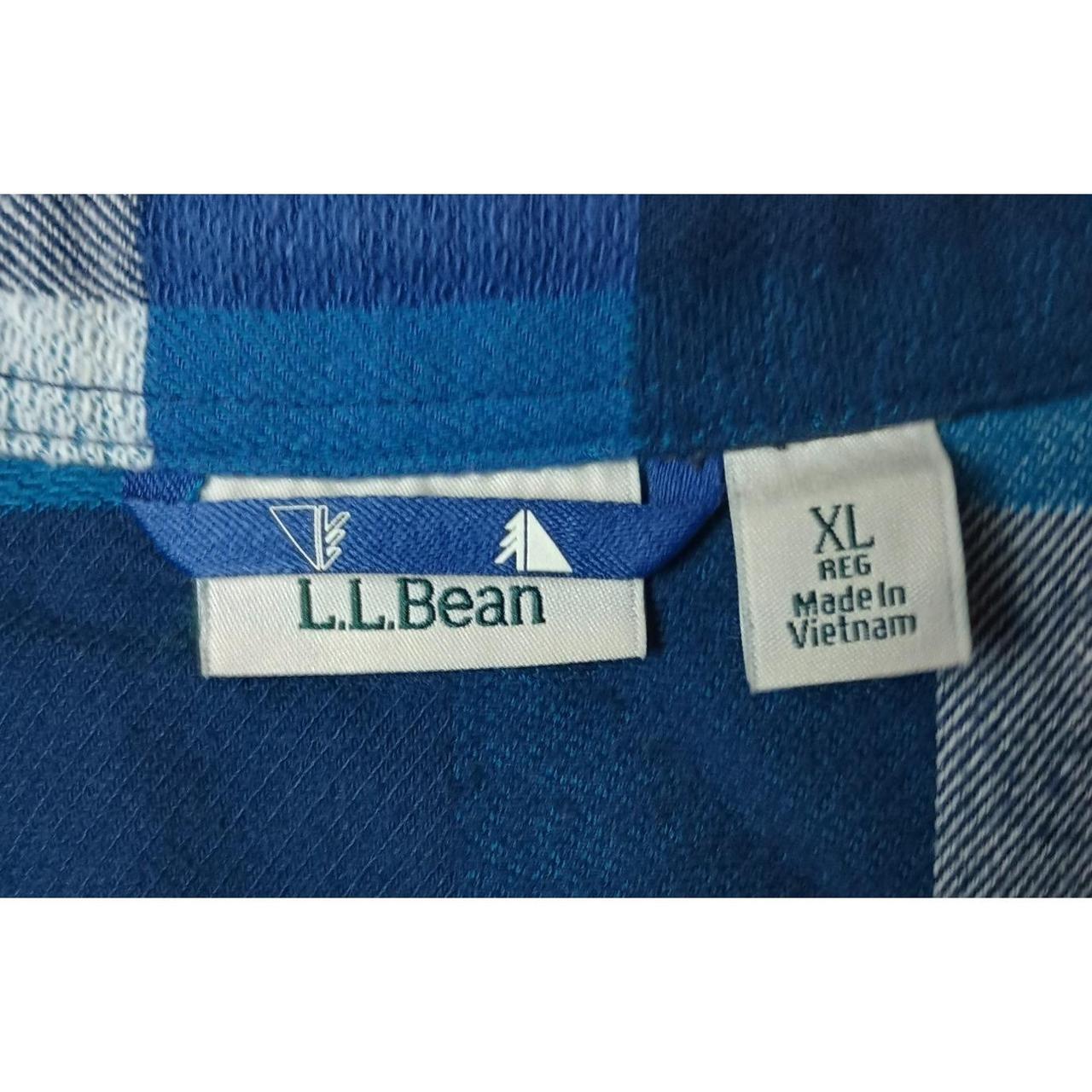 L.L.Bean Women's Shirt - Blue/White - XL – L.L.Be… - image 2