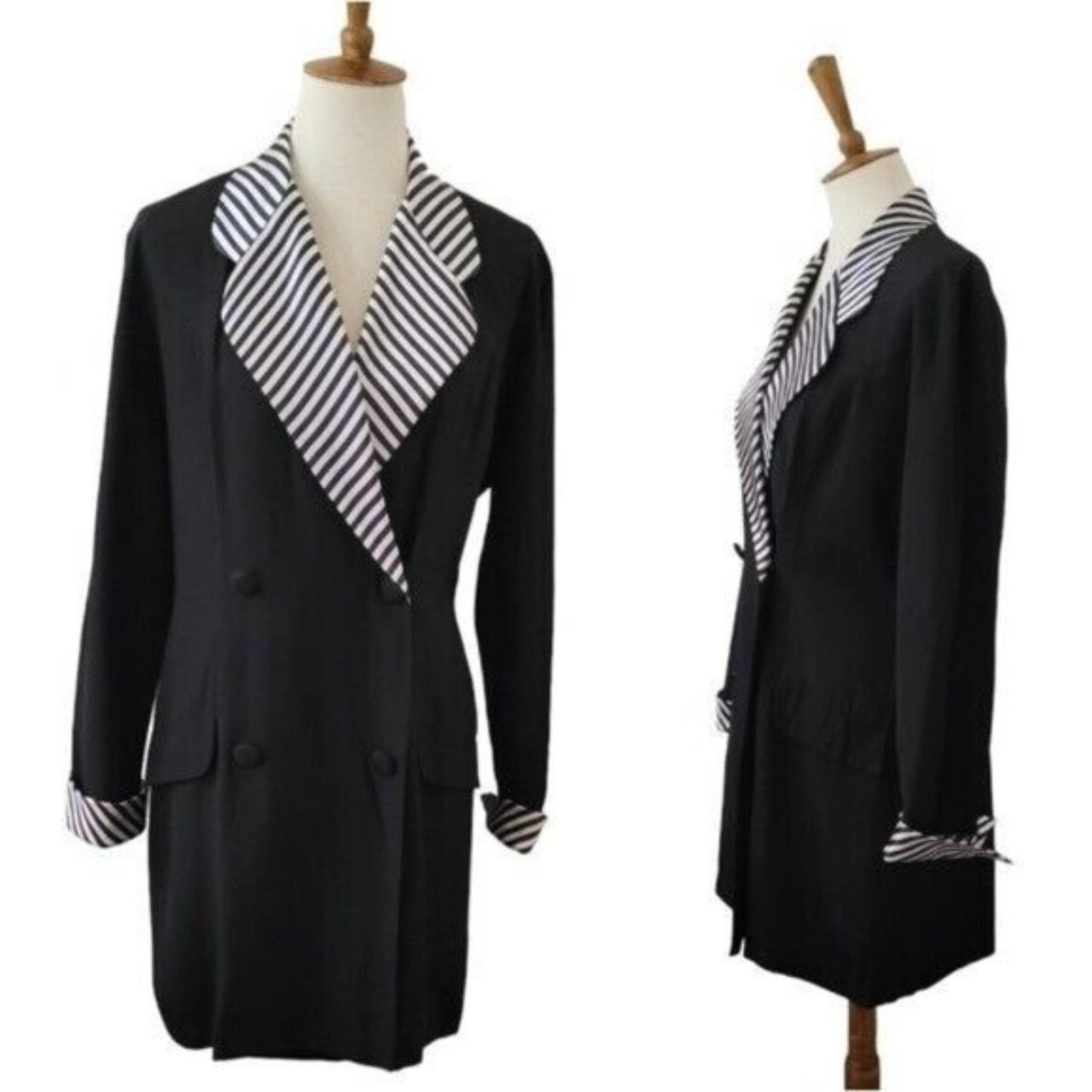 Cache Women's Romper - Black/White - 10 – Cache 8… - image 1