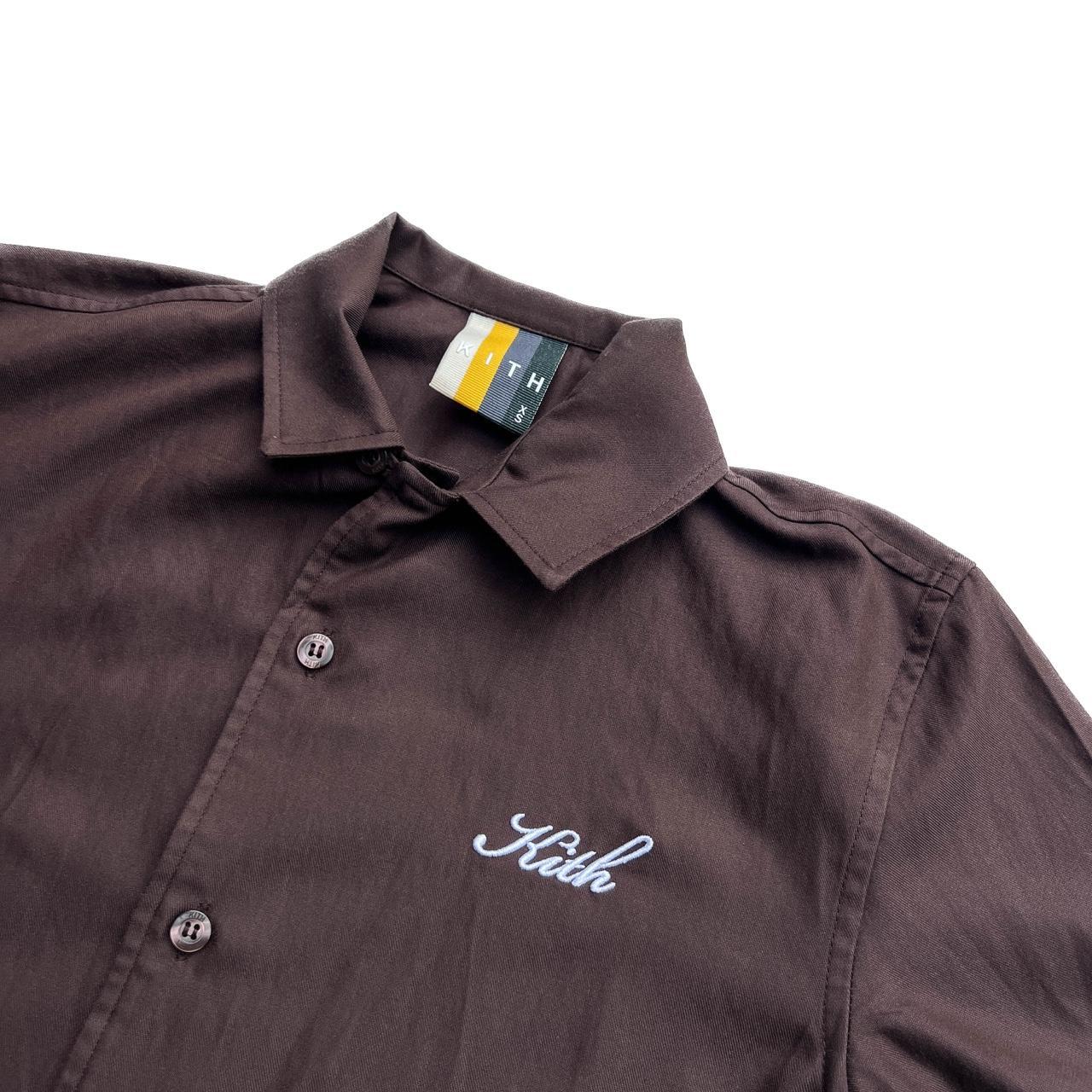 KITH Deadstock Rare Silk Thompson Camp Collar Shirt | Depop