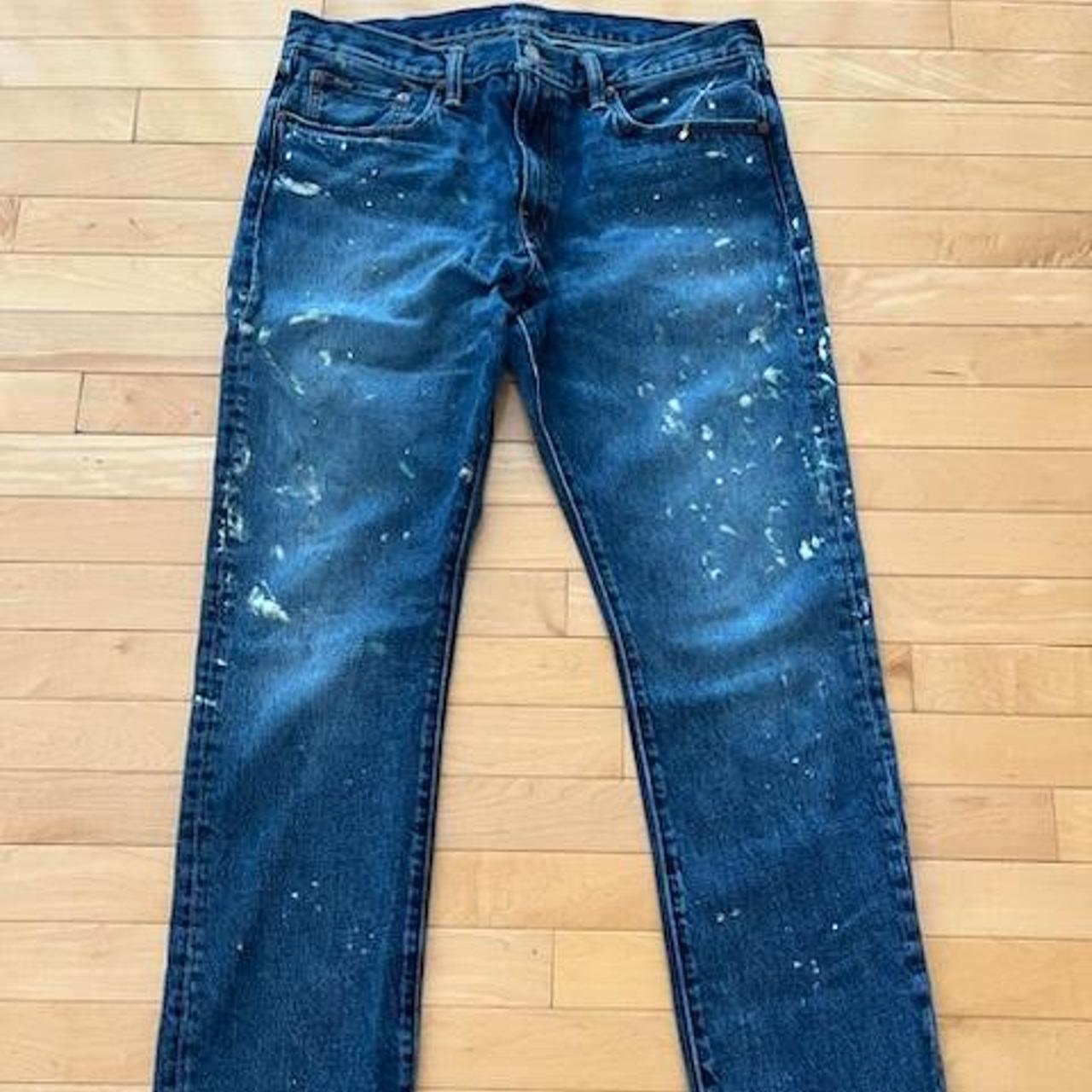 Polo paint splatter jeans best sale