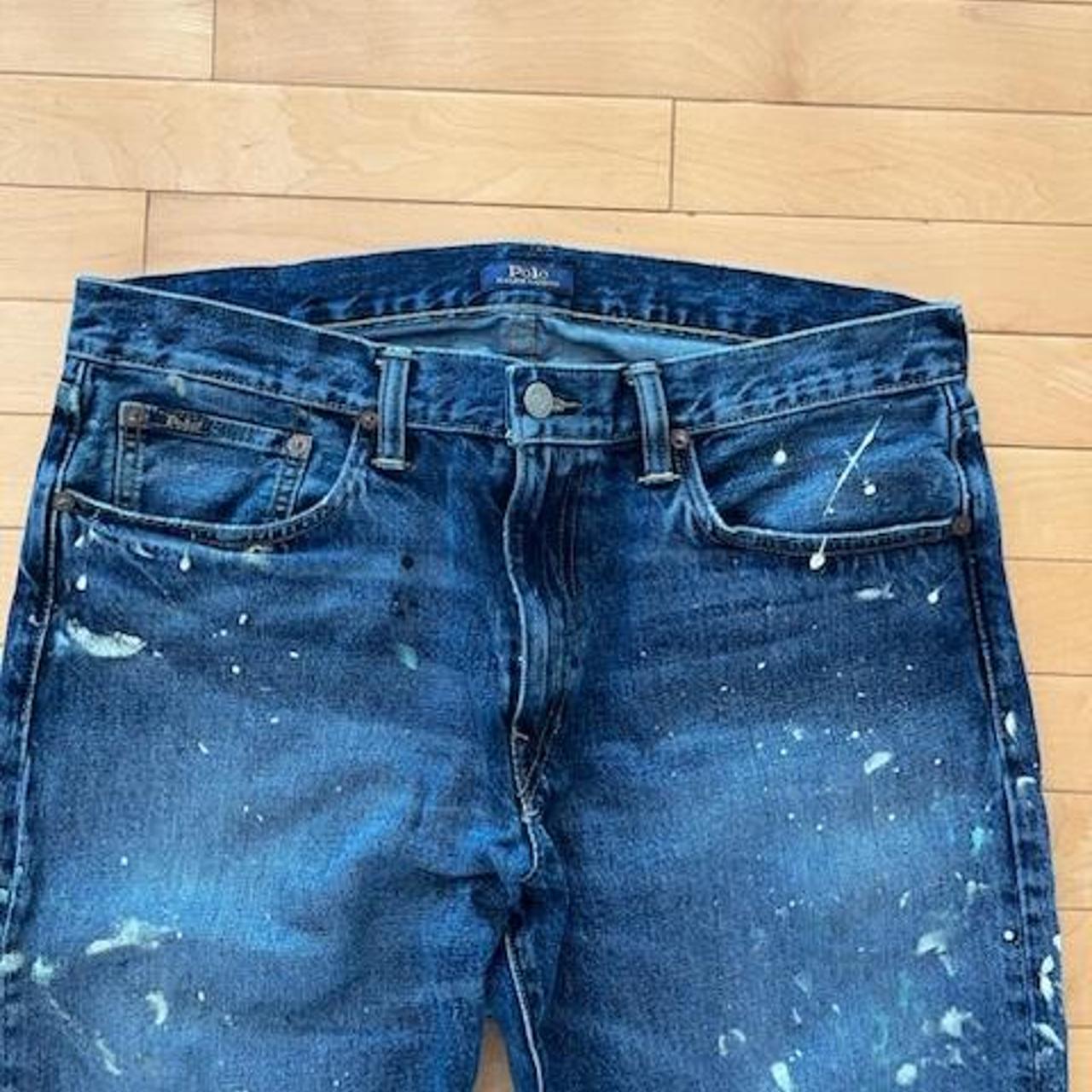 Ralph lauren paint sales splatter jeans