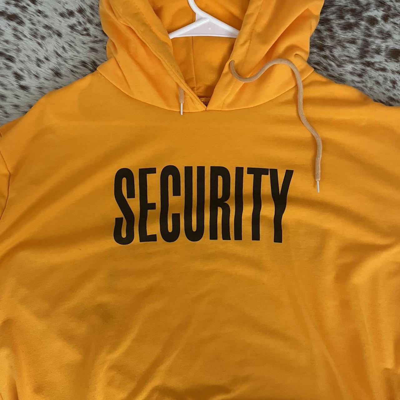 Purpose tour security on sale hoodie