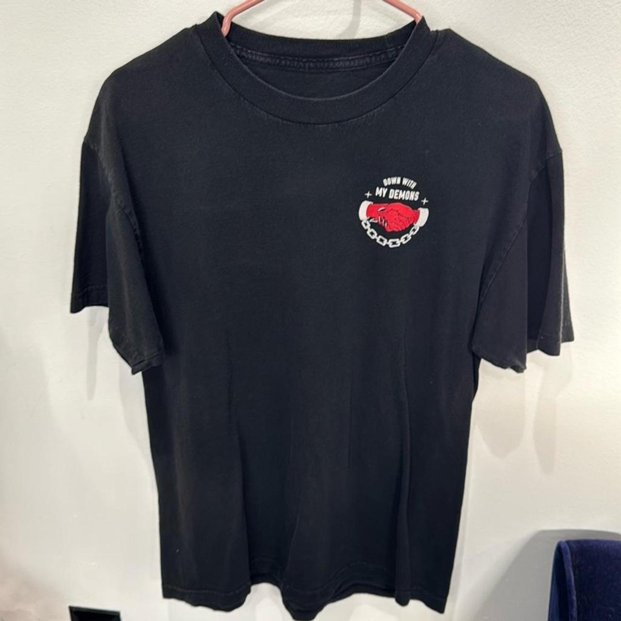 Source Unknown Men's T-shirt - Black/Red - M – Un… - image 1