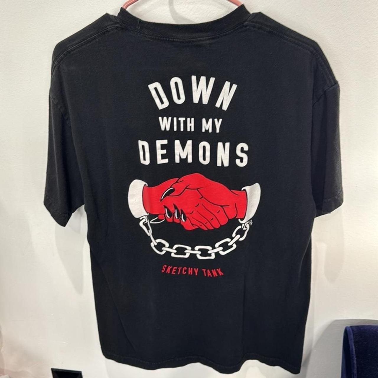 Source Unknown Men's T-shirt - Black/Red - M – Un… - image 3