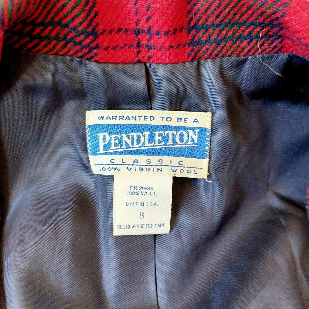 Pendleton Women's Wool Jacket - Red/Multi - 8 – 1… - image 3