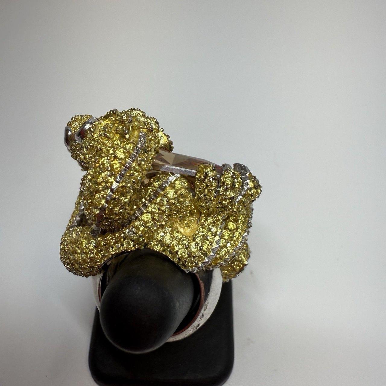 Women's Ring - Gold/Silver – This statement ring … - image 4