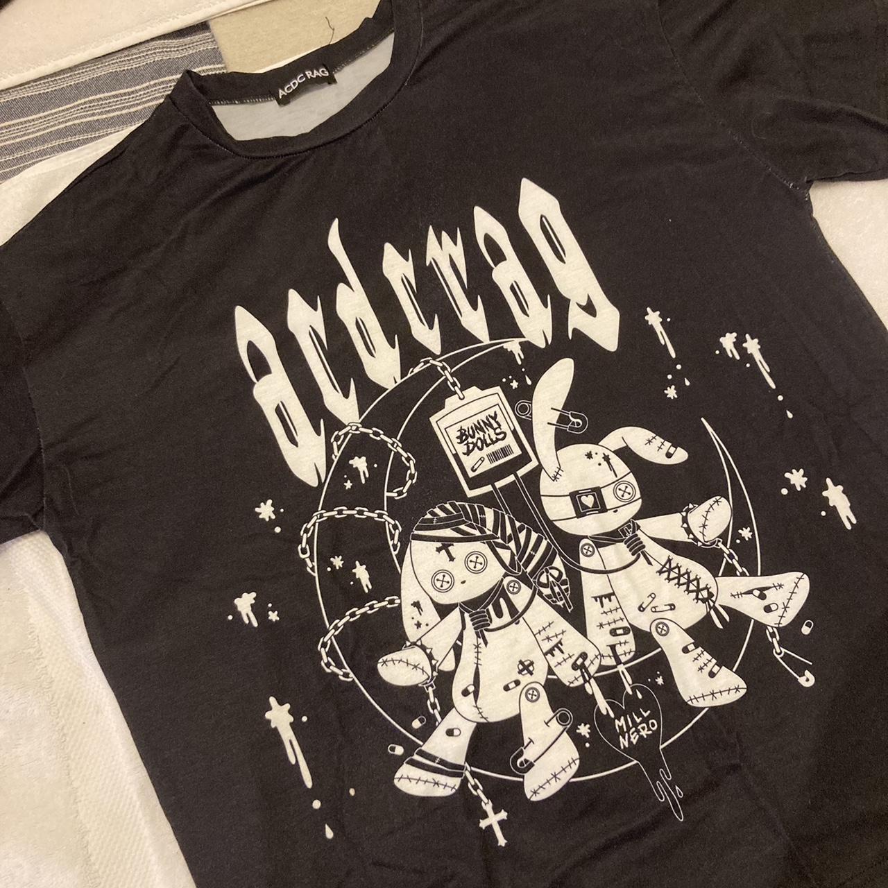 acdc rag “bunny dolls” tee! such a cute and fun... - Depop
