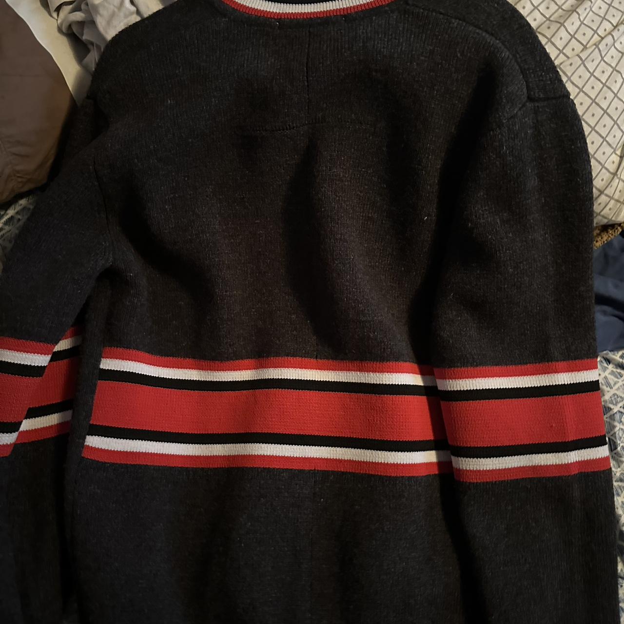 Givenchy Men's Varsity Jacket - Grey/Black - XL –… - image 6