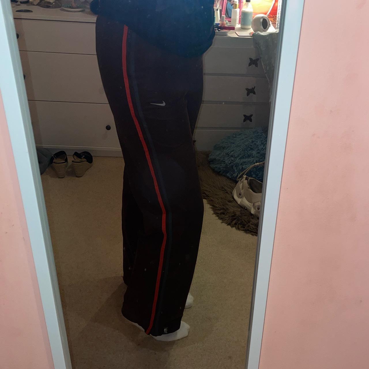 Rare brown vintage Nike tracksuits size M has a... Depop