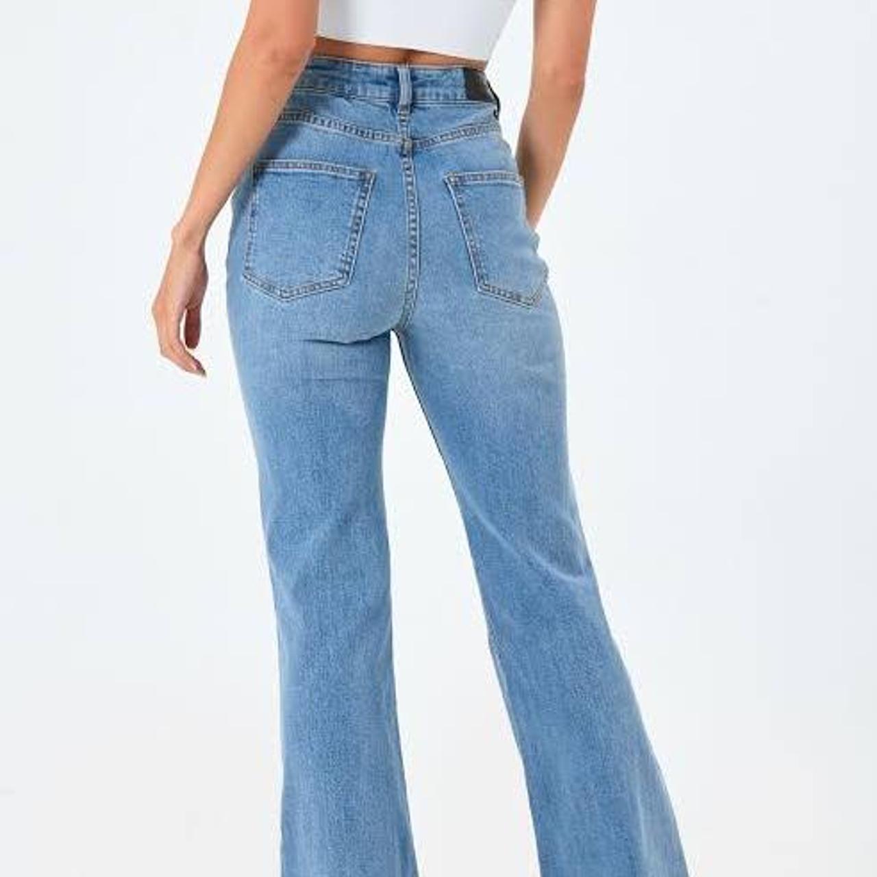 High rise flare Jean! From glassons! Bit of a... - Depop