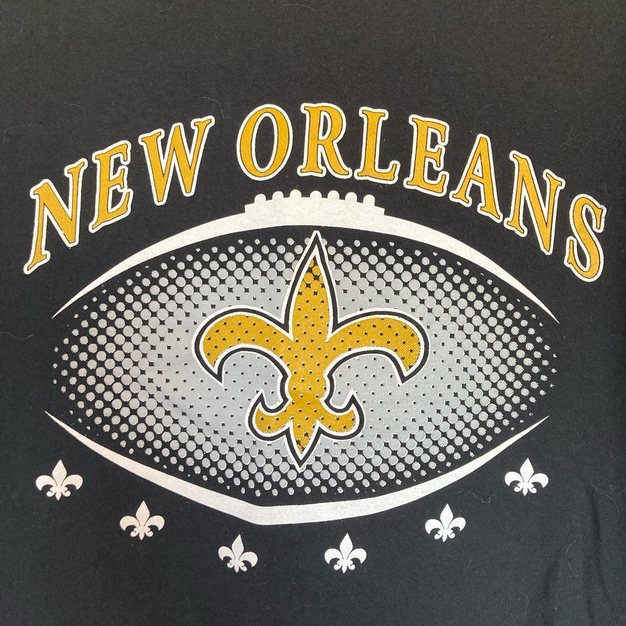 Vintage New Orleans Saints NFL Apparel black long - Depop