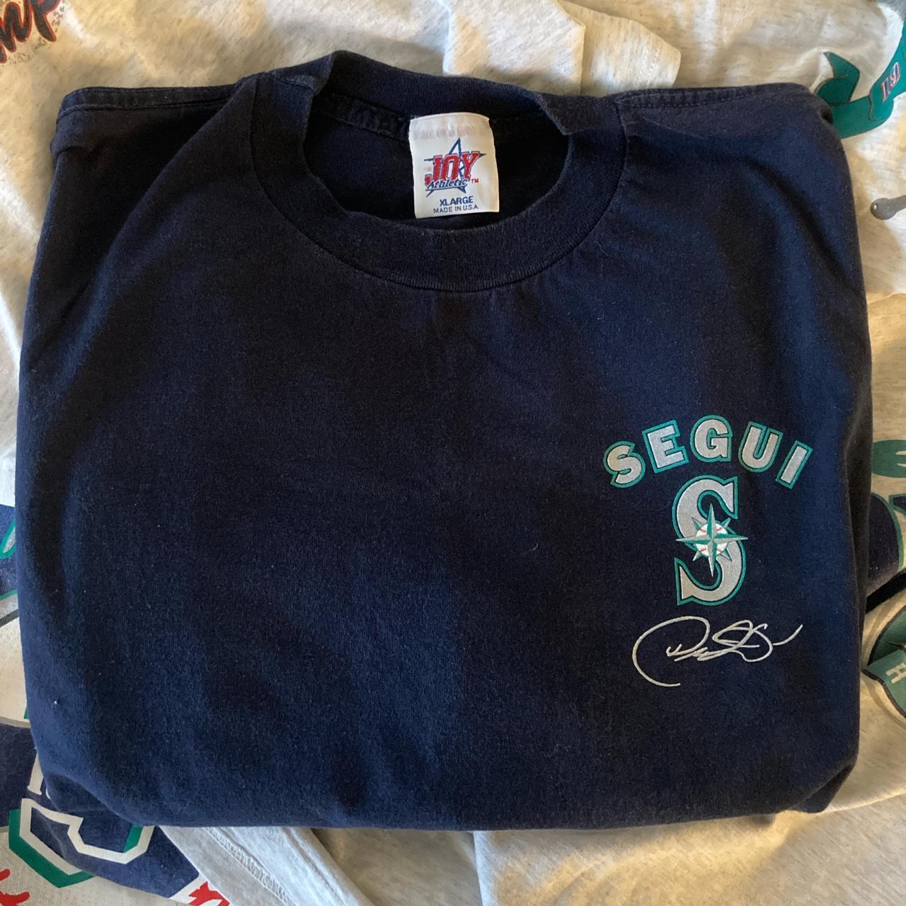 David Segui Jersey - 1998 Seattle Mariners Home Throwback Baseball