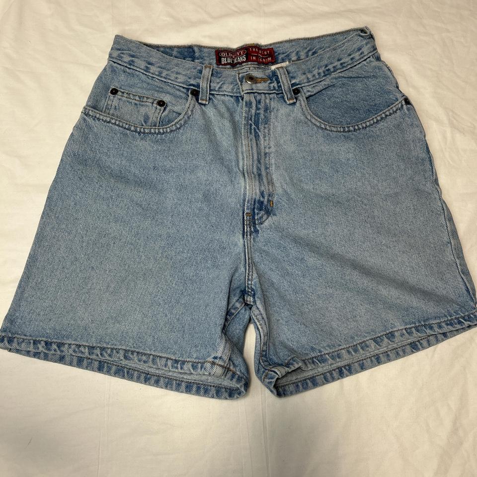 No Boundaries NOBO Capri Denim Shorts Jorts Juniors - Depop