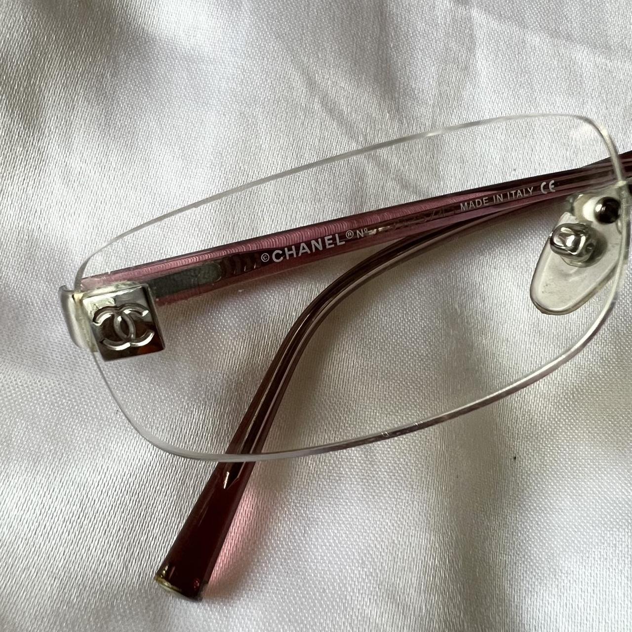 chanel pink gold sunglasses