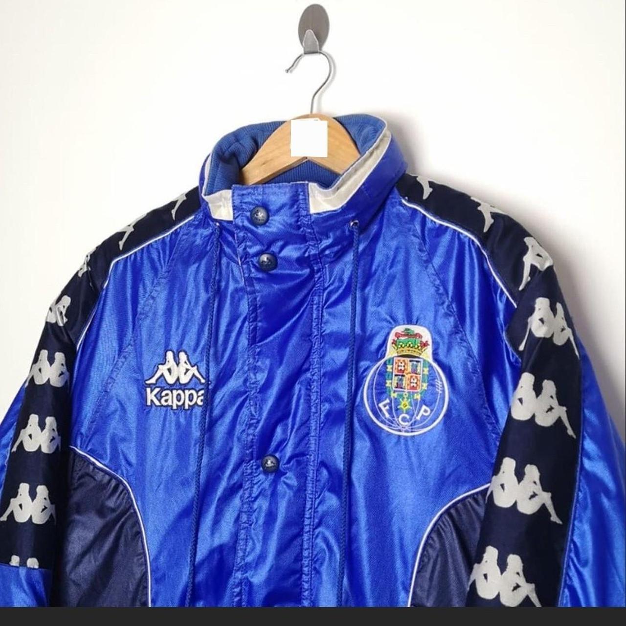 Vintage Kappa FC Porto Puffer Worn in Depop