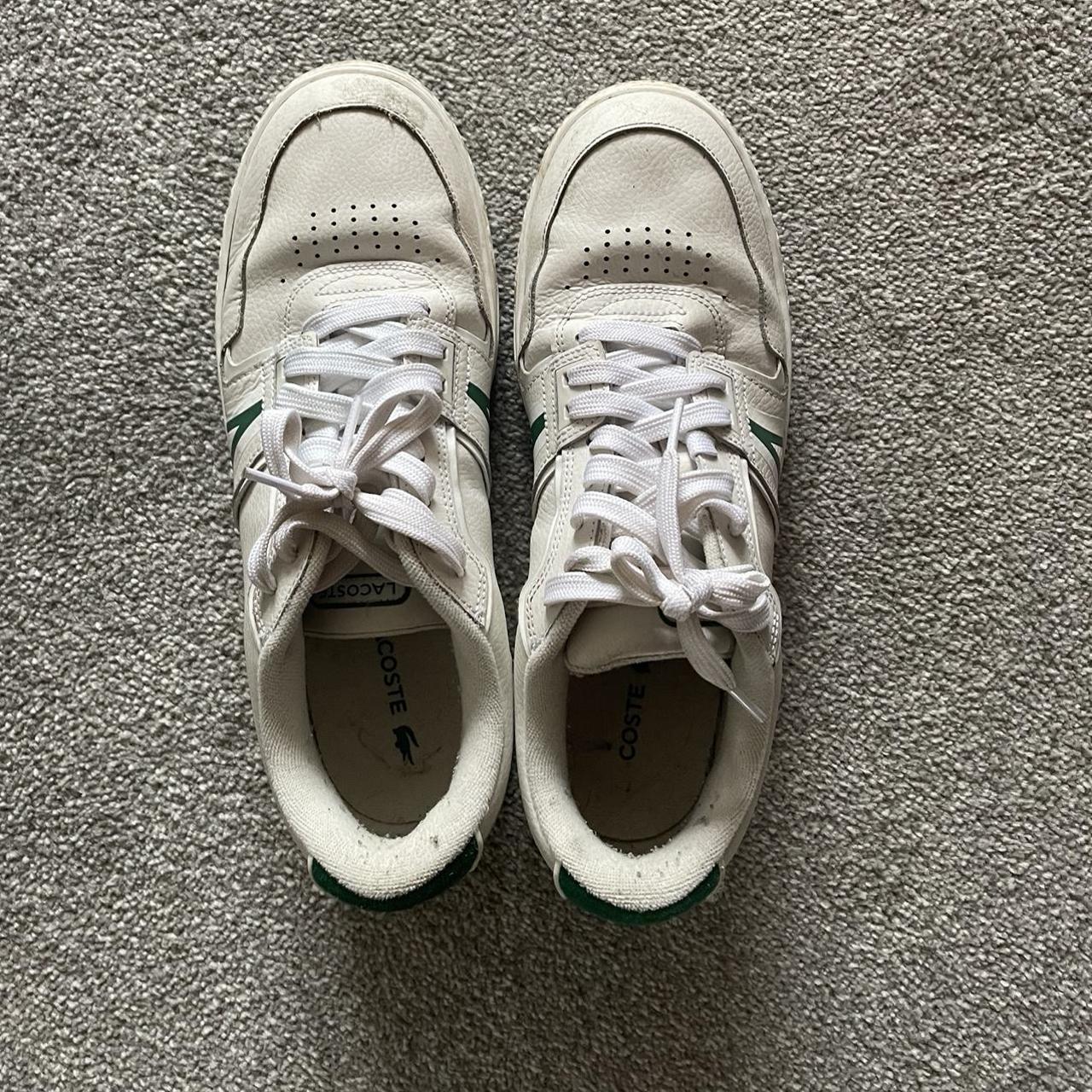 Size 10 Lacoste trainers, good Air Force 1... - Depop