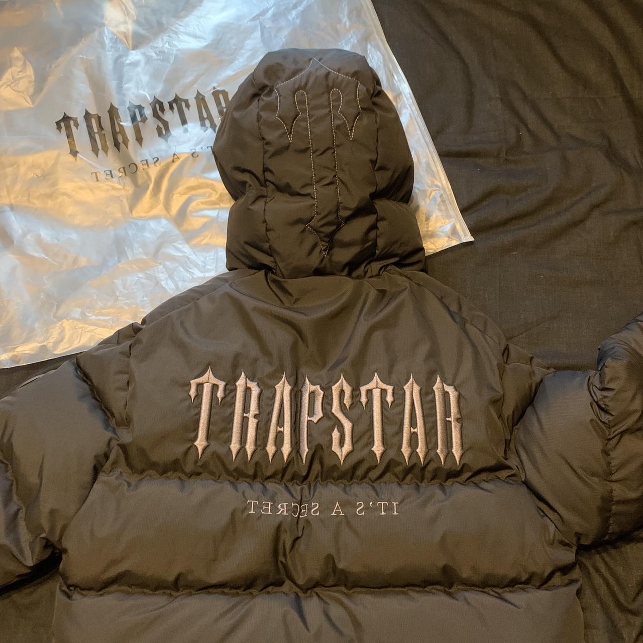 Trapstar Decoded Hooded Puffer “Black” S Brand... Depop
