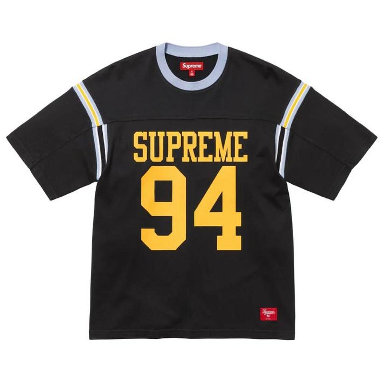 Supreme Athletic Studded L/S Top “Blue” - L SOLD/XL | Depop Supreme Athletic Studded L/S Top “Blue” - L SOLD/XL | Depop