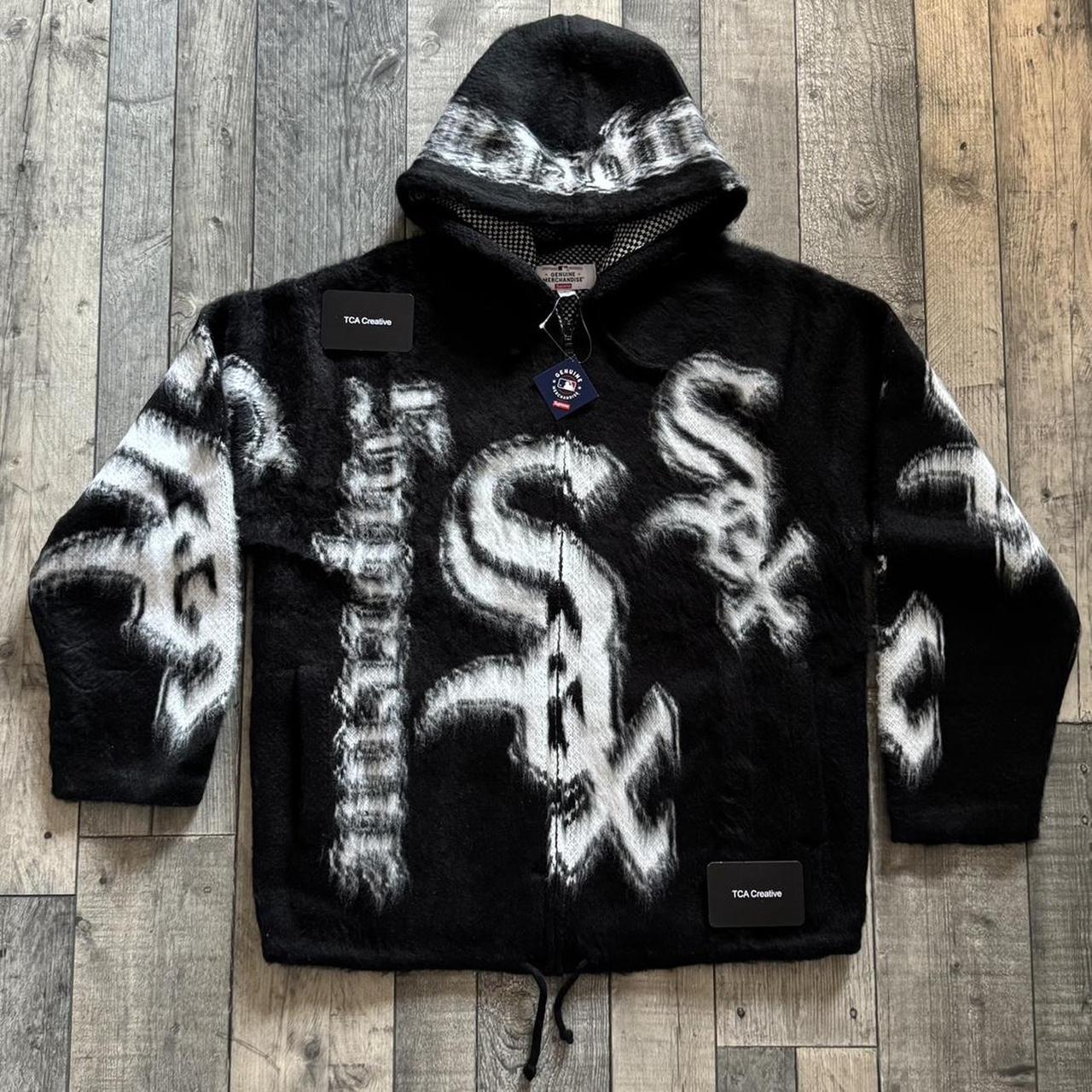 ジャケット・アウター Supreme Chicago White Sox Zipup Sweater Supreme-Chicago-White-Sox-Zip-