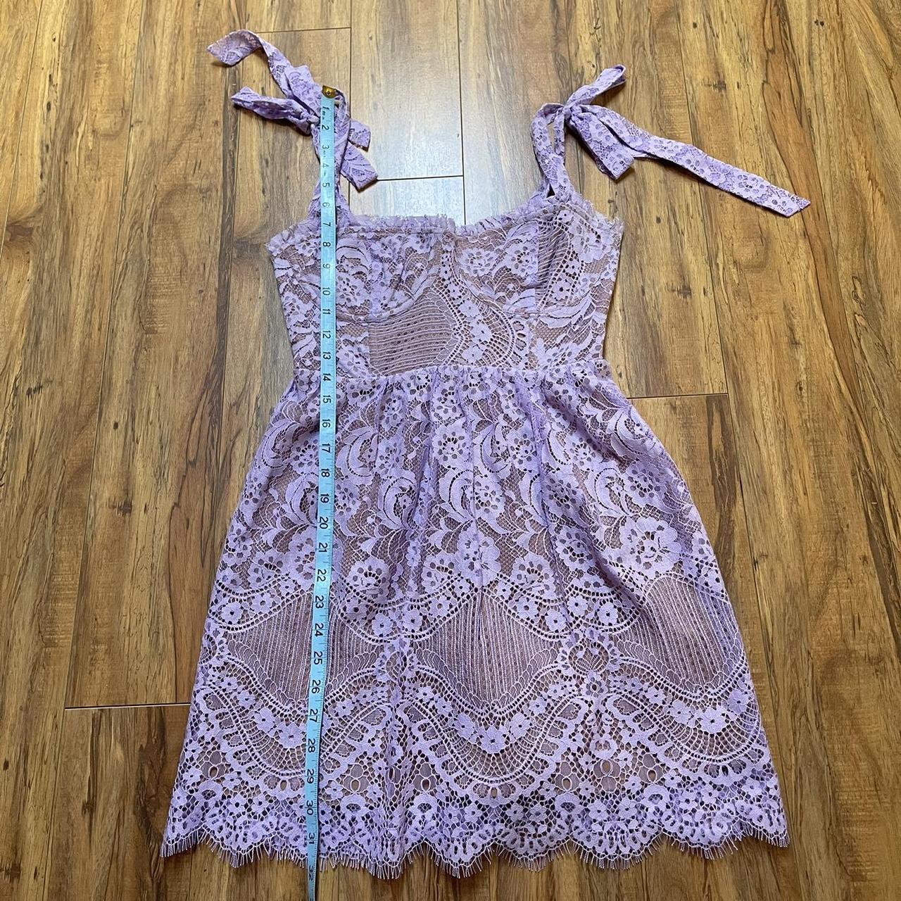 For love and lemons purple lace dress hotsell