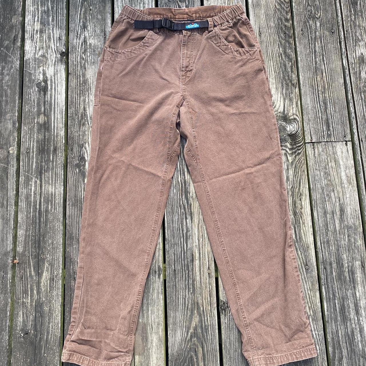 Vintage Kavu cotton pants chocolate brown hiking... Depop