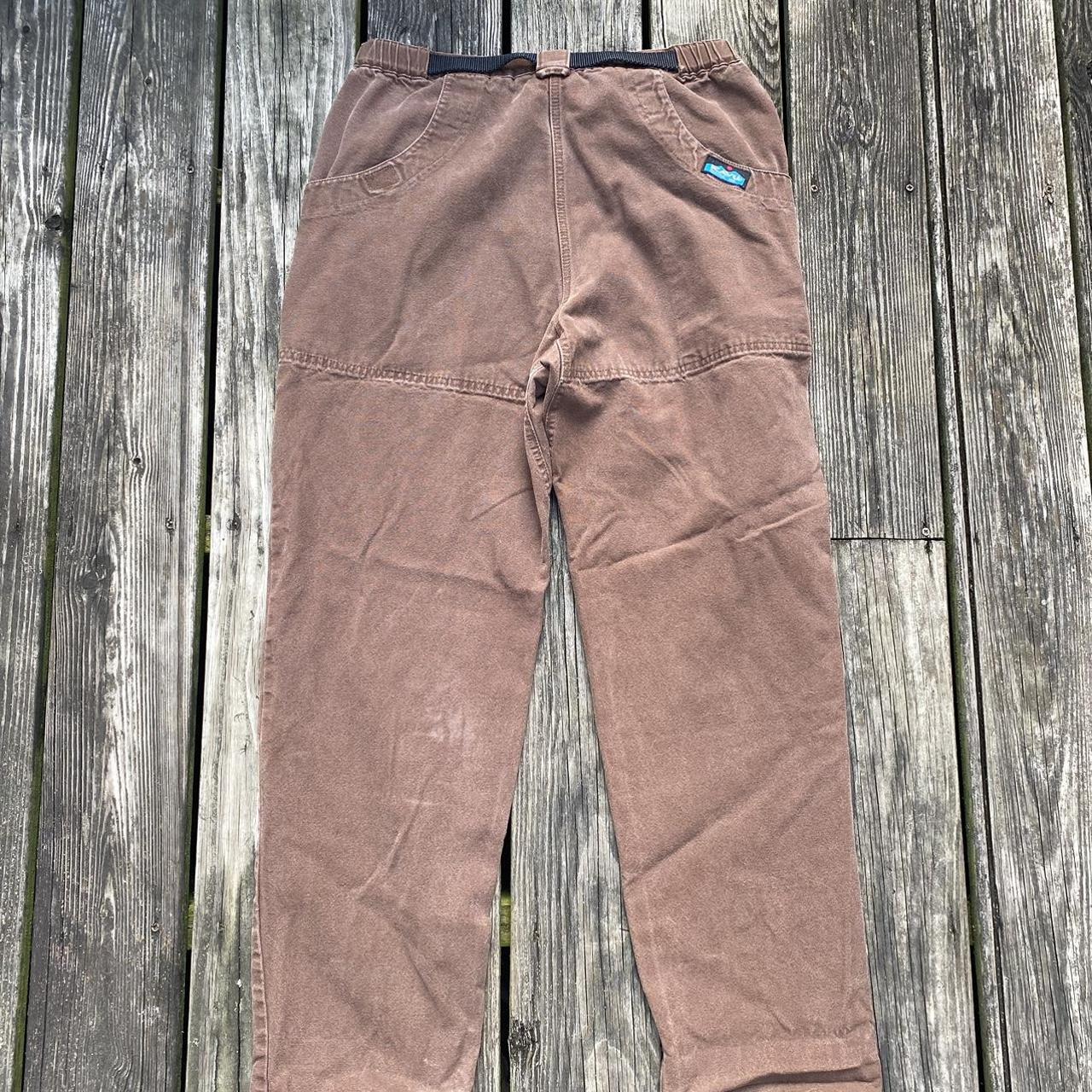 Vintage Kavu cotton pants chocolate brown hiking... Depop