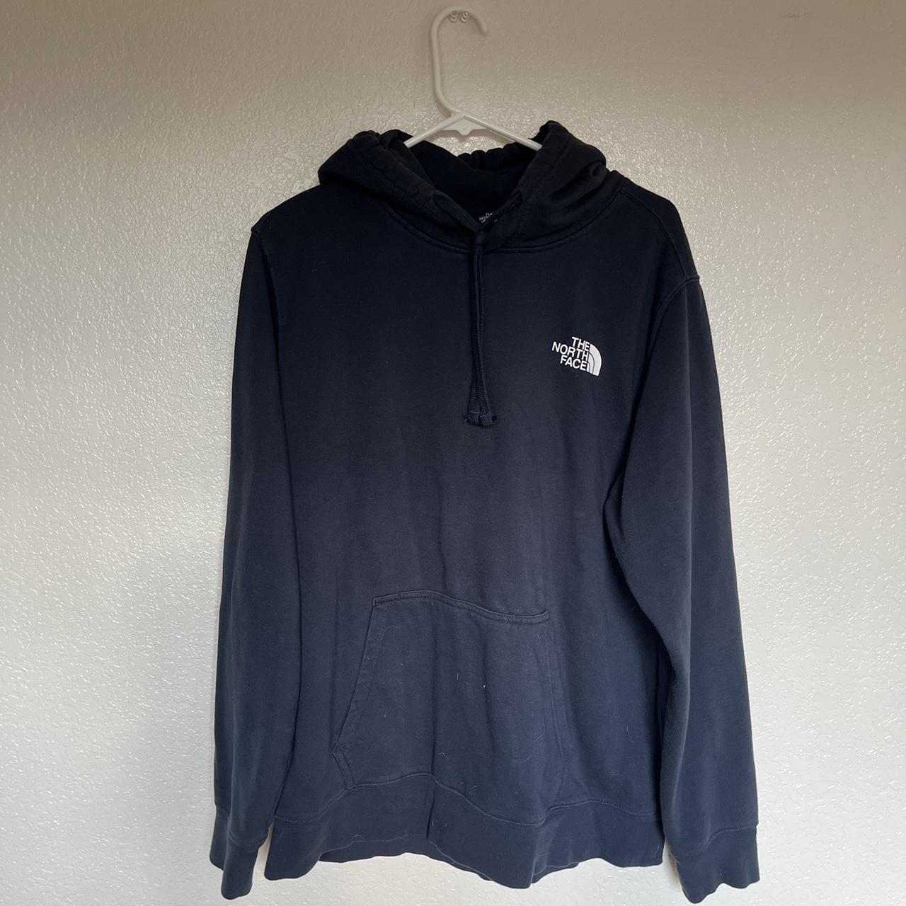 The North Face Men's Navy Hoodie | Depop