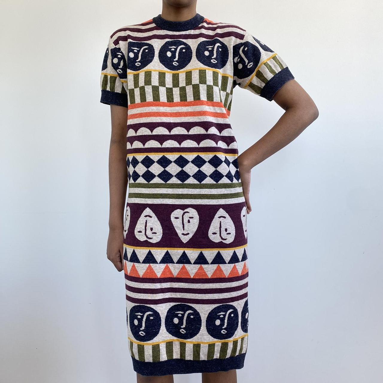 Gorman knit dress. , The dress features striped..., image size:1280x1280