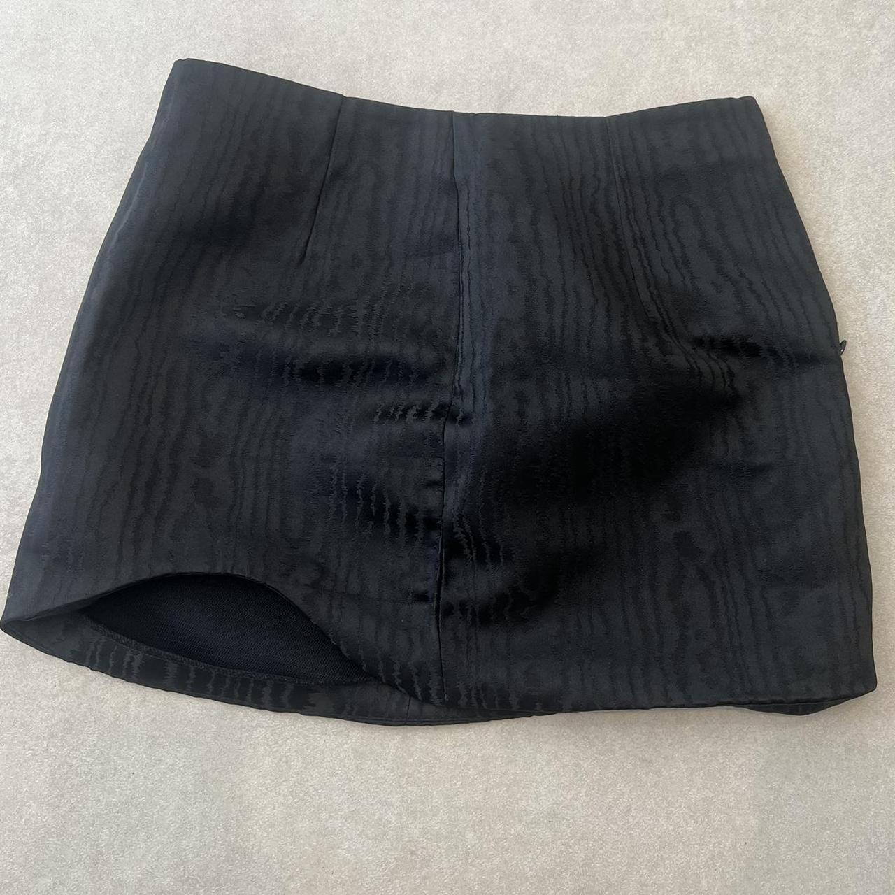 Black corduroy skirt zara hotsell