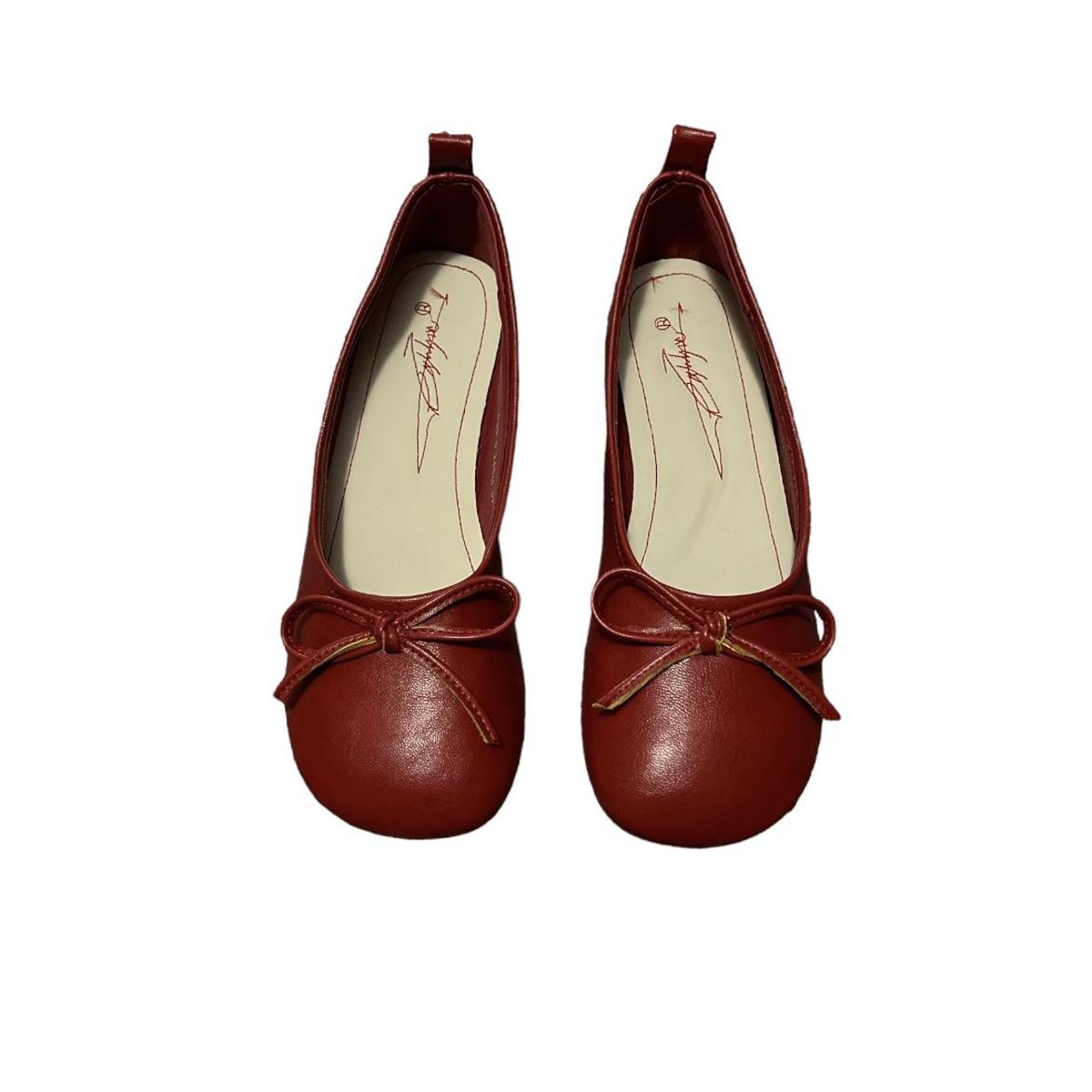 Women's Red Balletshoes Depop