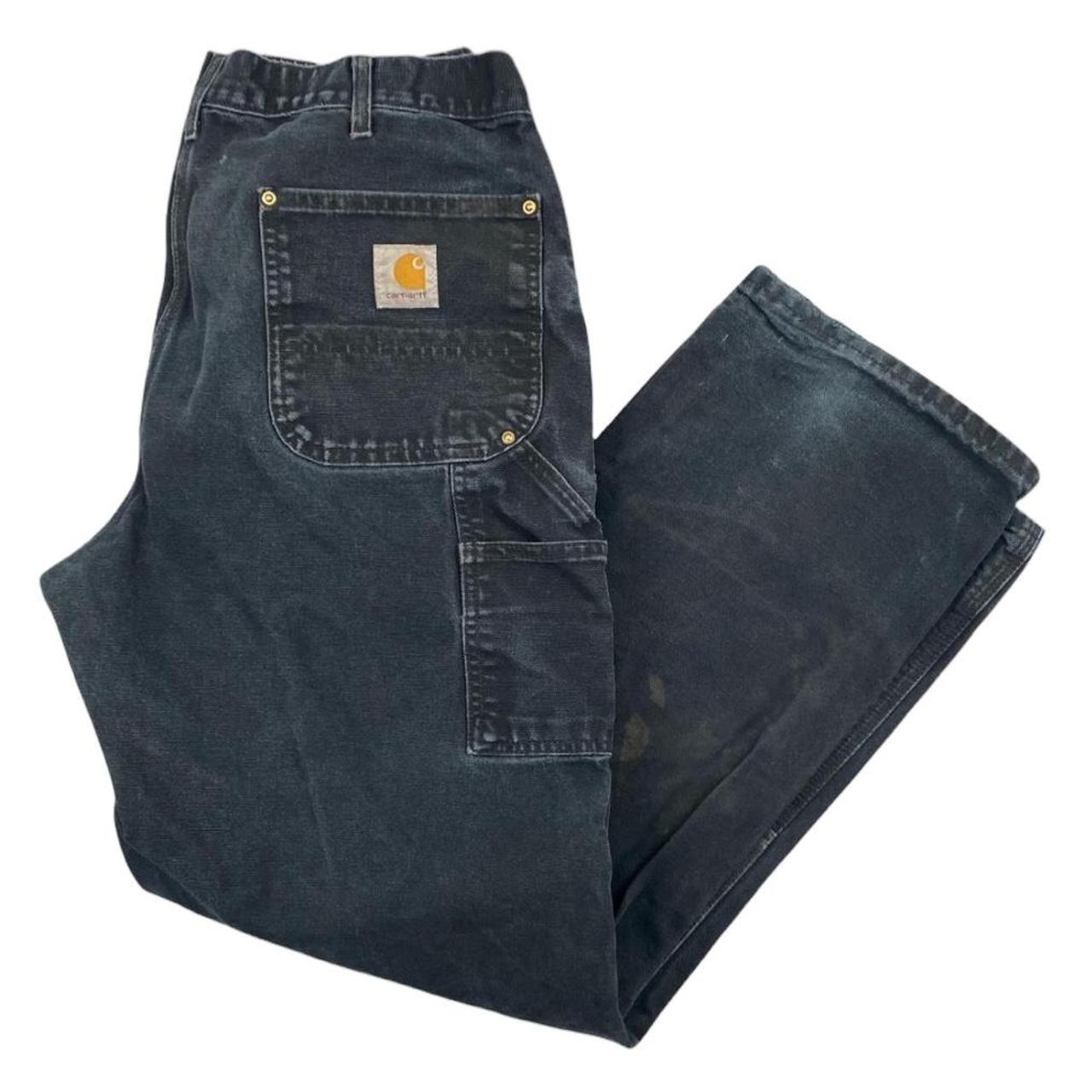 carhartt double knee carpenter pants (36x32) in... Depop