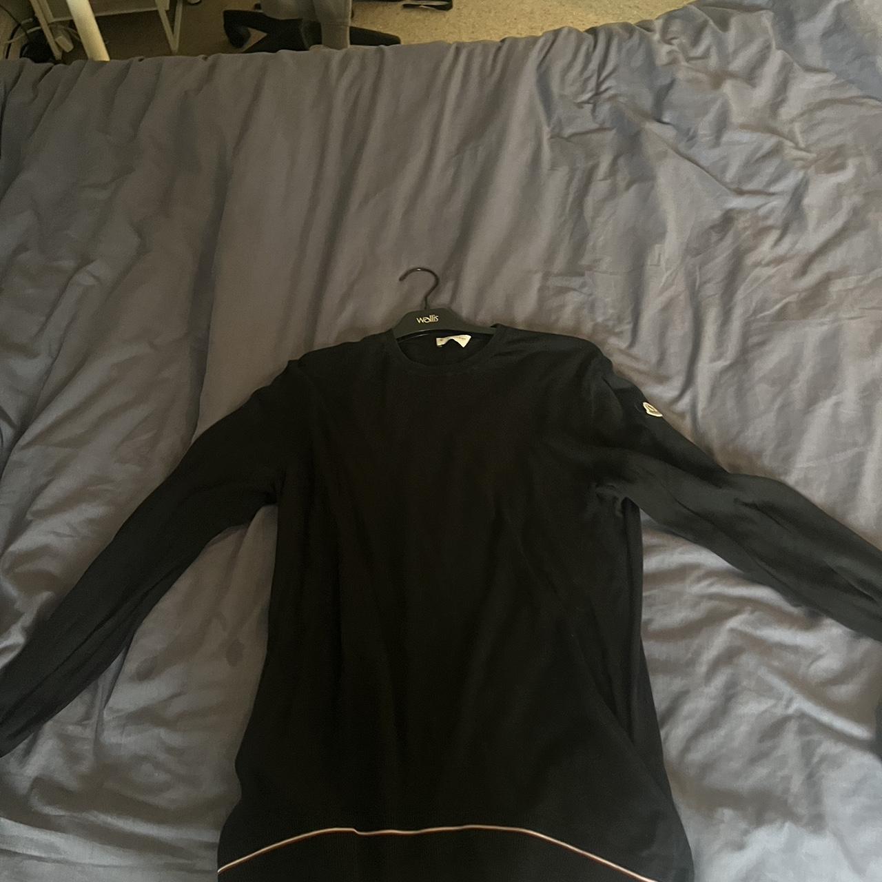 Black Moncler jumper. Authentic, selling as its too... - Depop