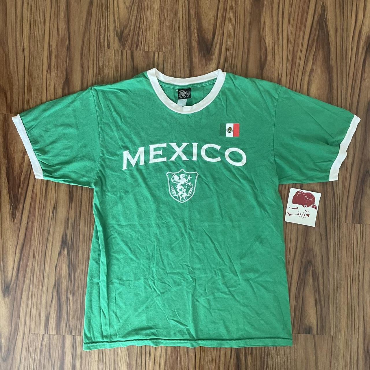 vintage Mexico soccer jersey tshirt #soccer... | Depop