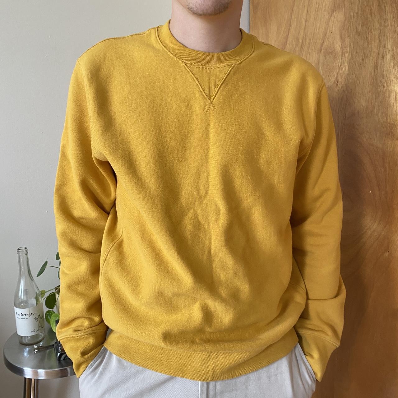 Mens mustard cheap yellow sweatshirt