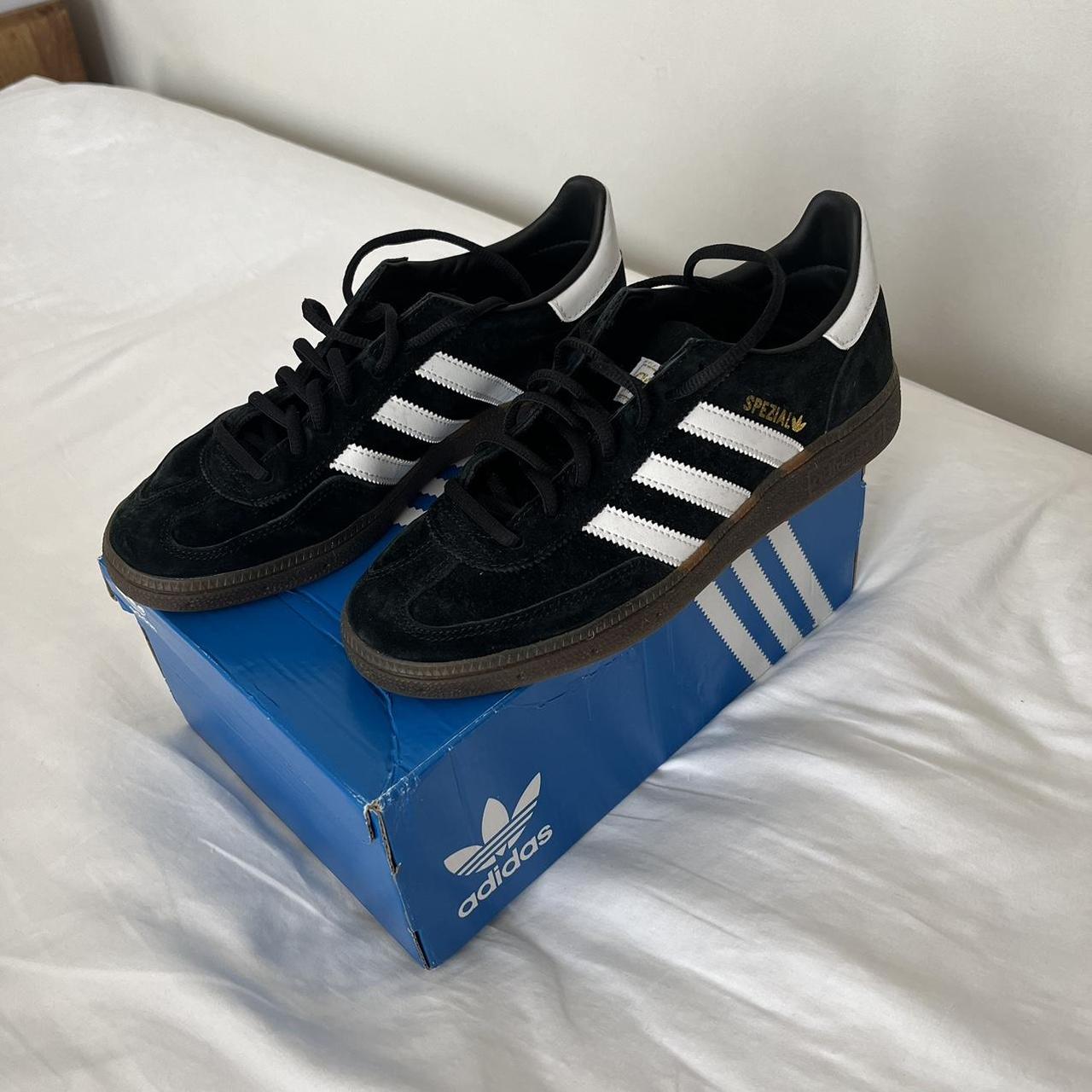 Adidas Women's Black Trainers | Depop