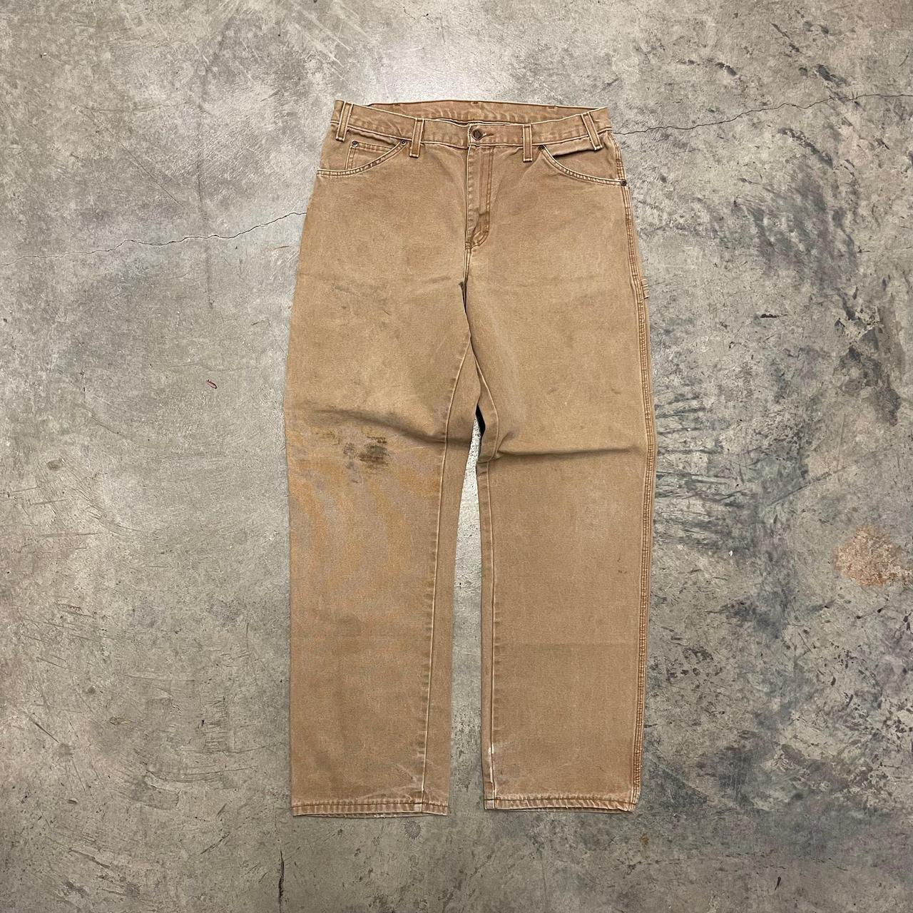 Canvas Workwear Trousers, Vintage Men's Trousers