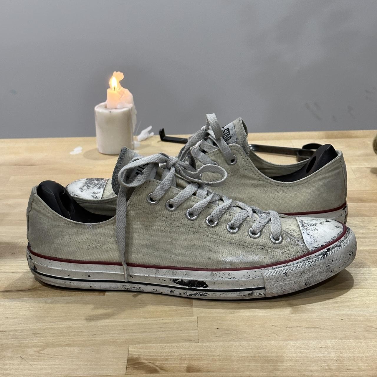 converse monochrome white