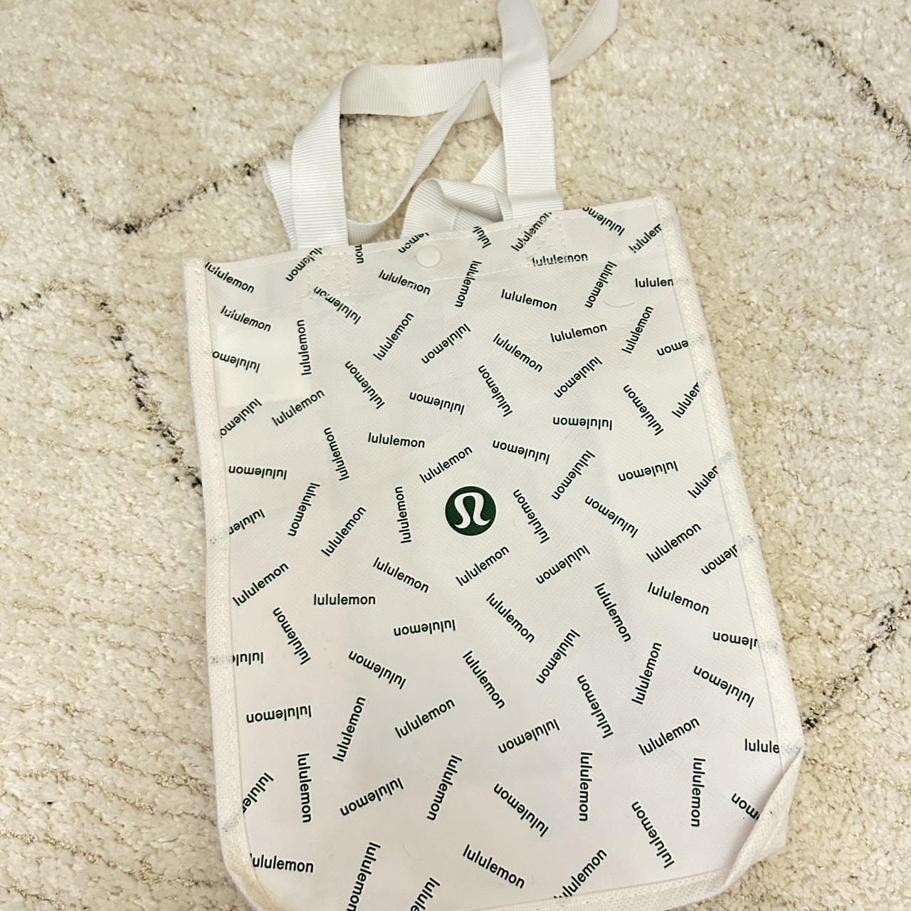 Bundle of three, small reusable bags, Lululemon - Depop