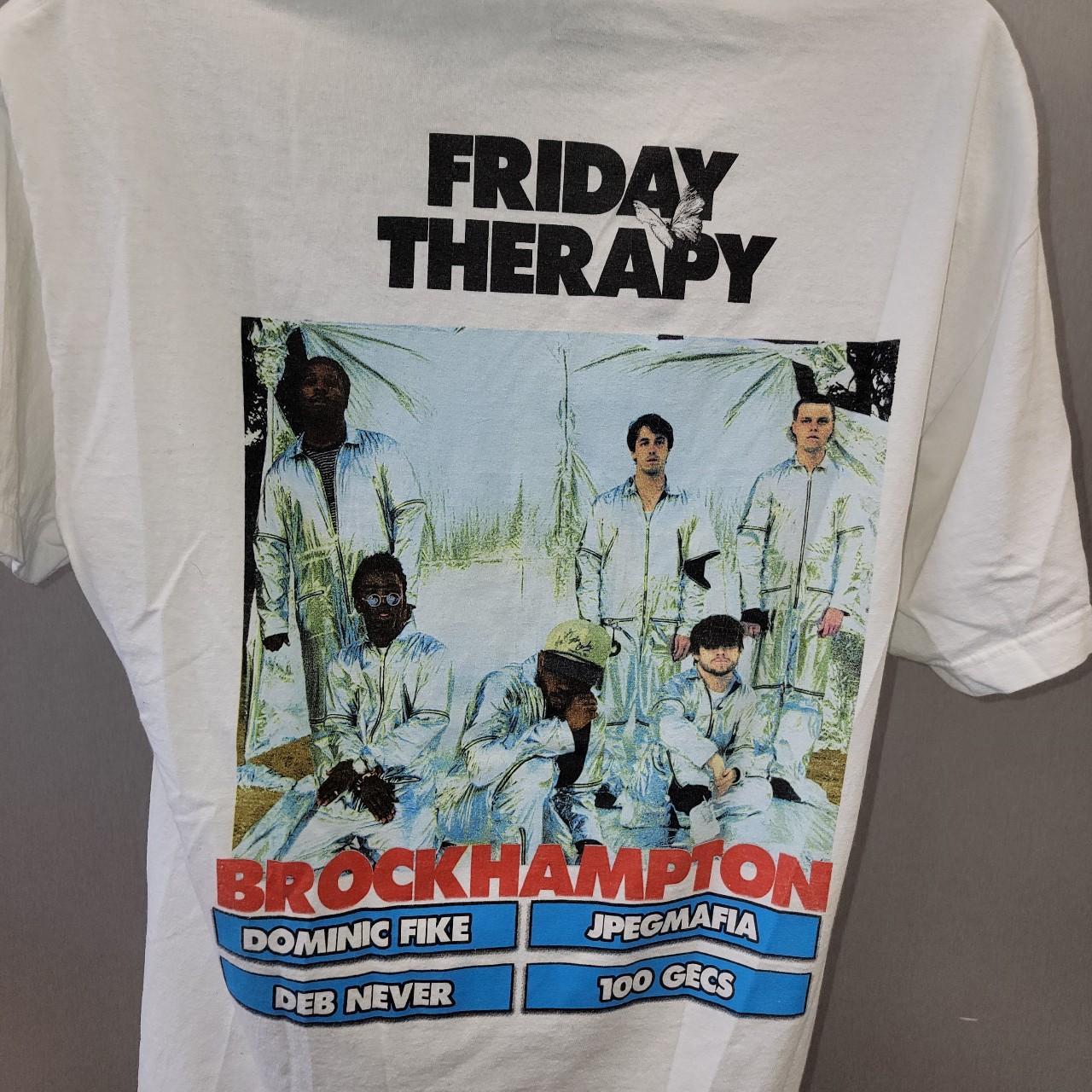 Brockhampton Men's White T-shirt (2)