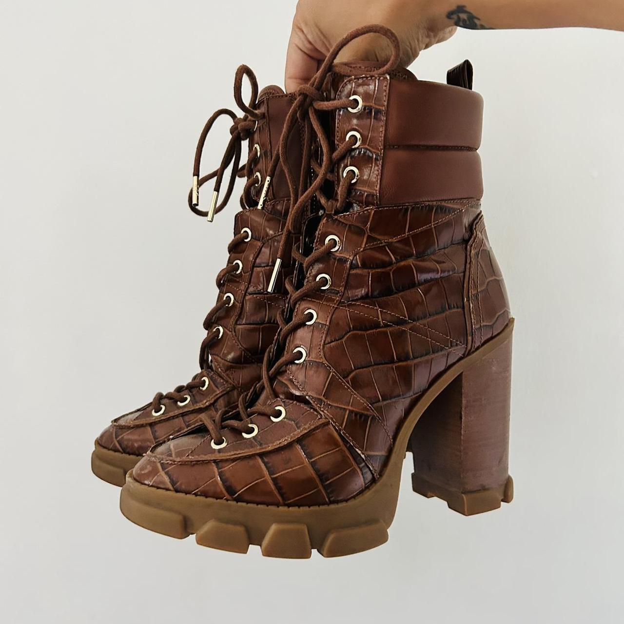 michael kors platform ankle boots