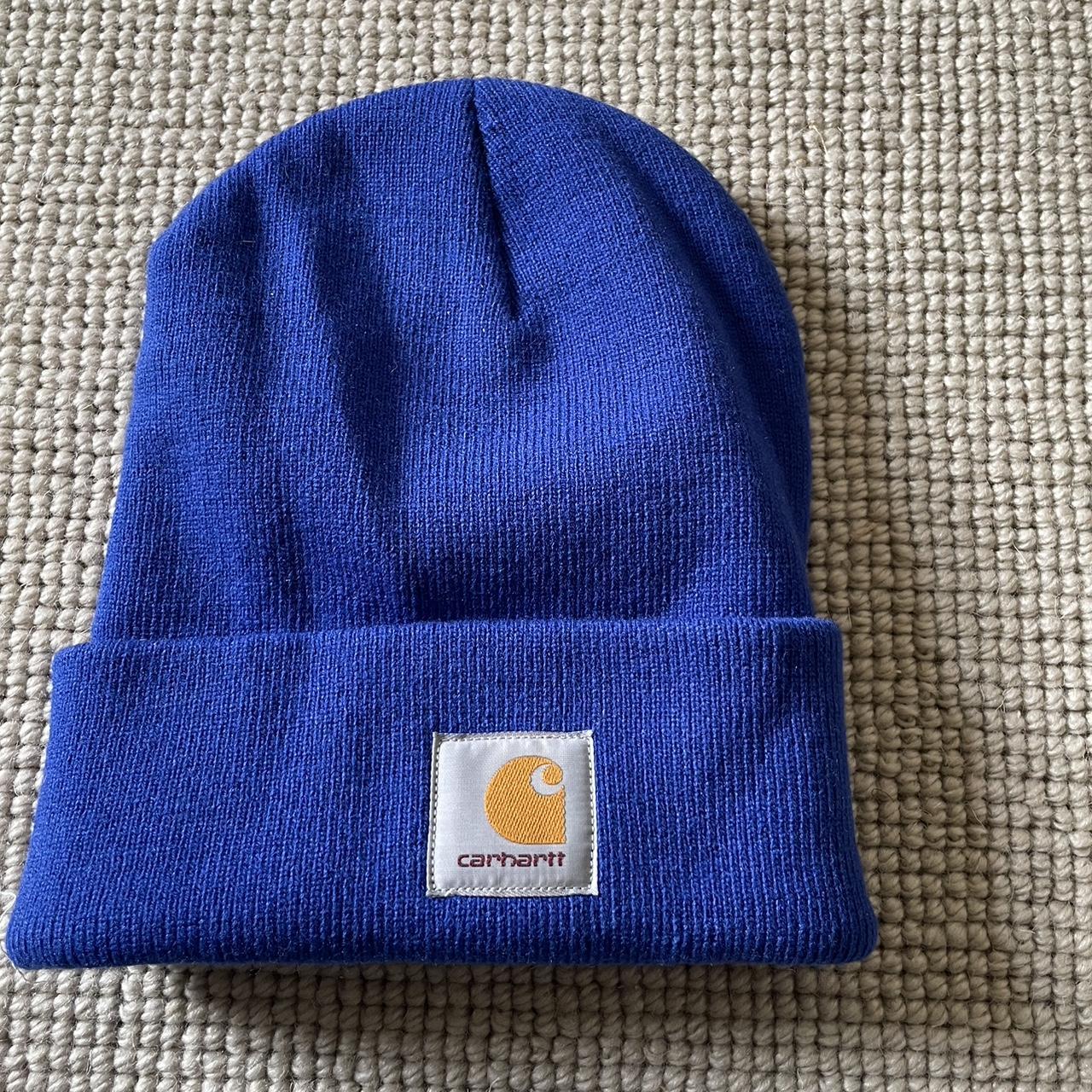 carhartt beanie royal blue