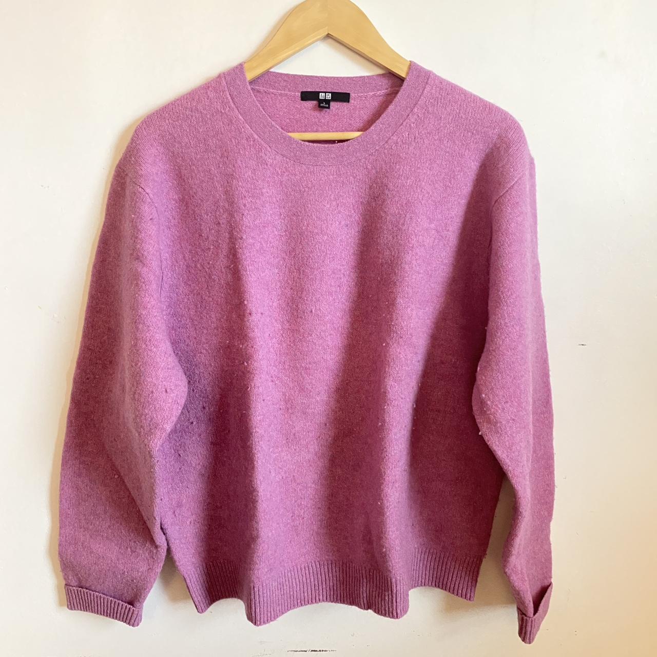 Uniqlo clearance pink jumper