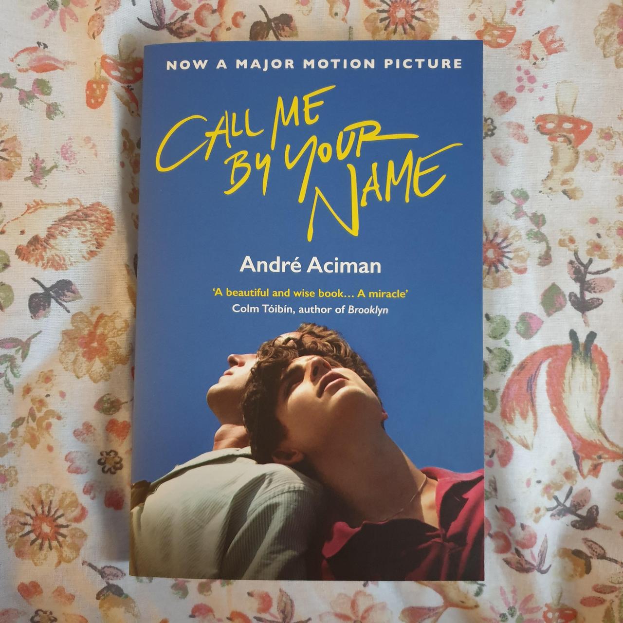 Call me by your name book 🍑🌙 - in great condition -... - Depop
