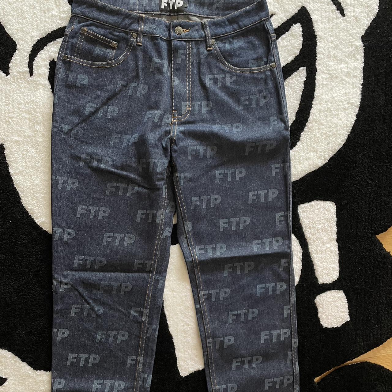 FTP all over jeans. Insane pants with an insane fit....