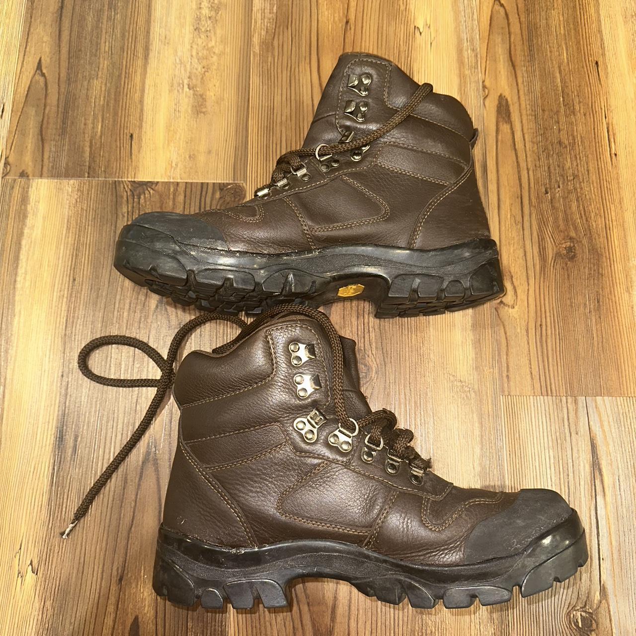 Cabelas Boots Men’s 10.5 Gore-Tex Hiking Brown... - Depop