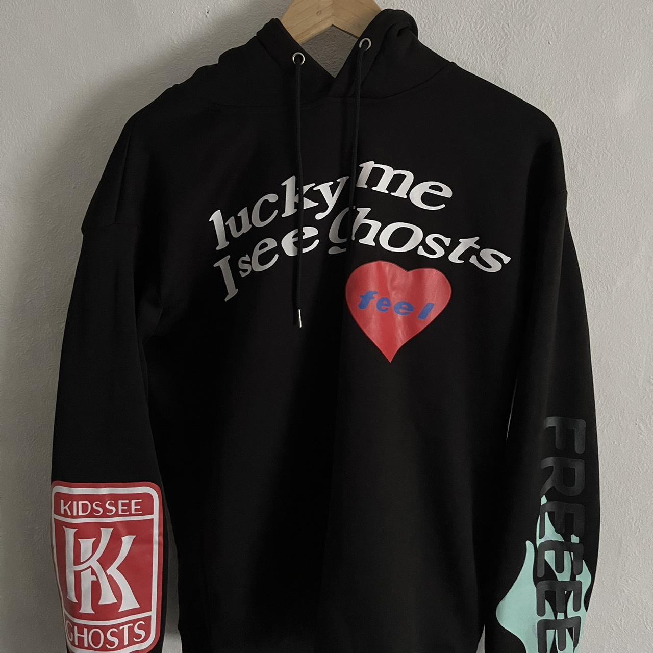 Black Kids See Ghosts hoodie size small (fits... - Depop