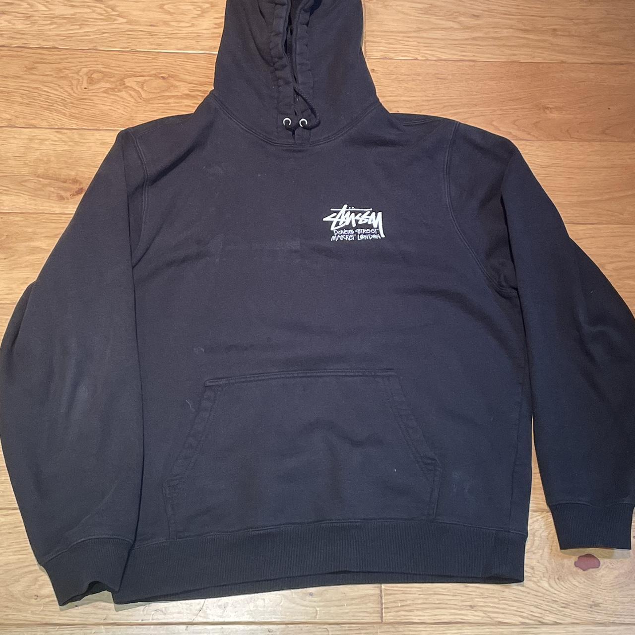 stussy DSM LDN 7/10 size M print slightly cracked - Depop