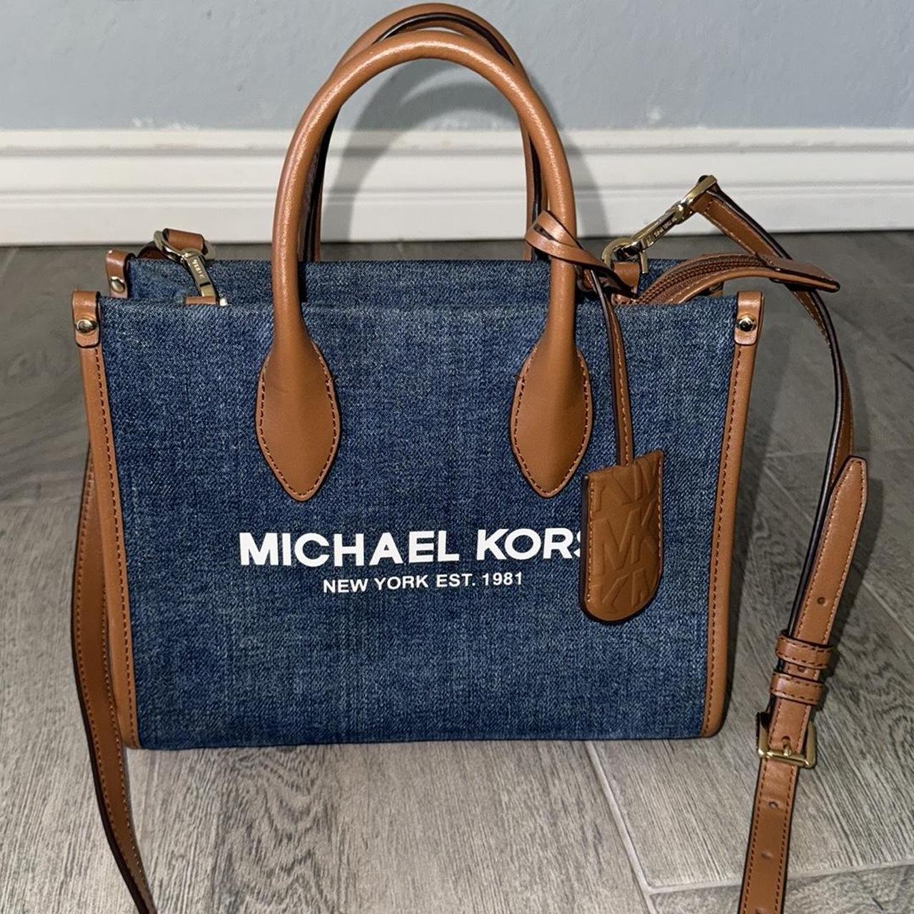 Mk shops denim purse