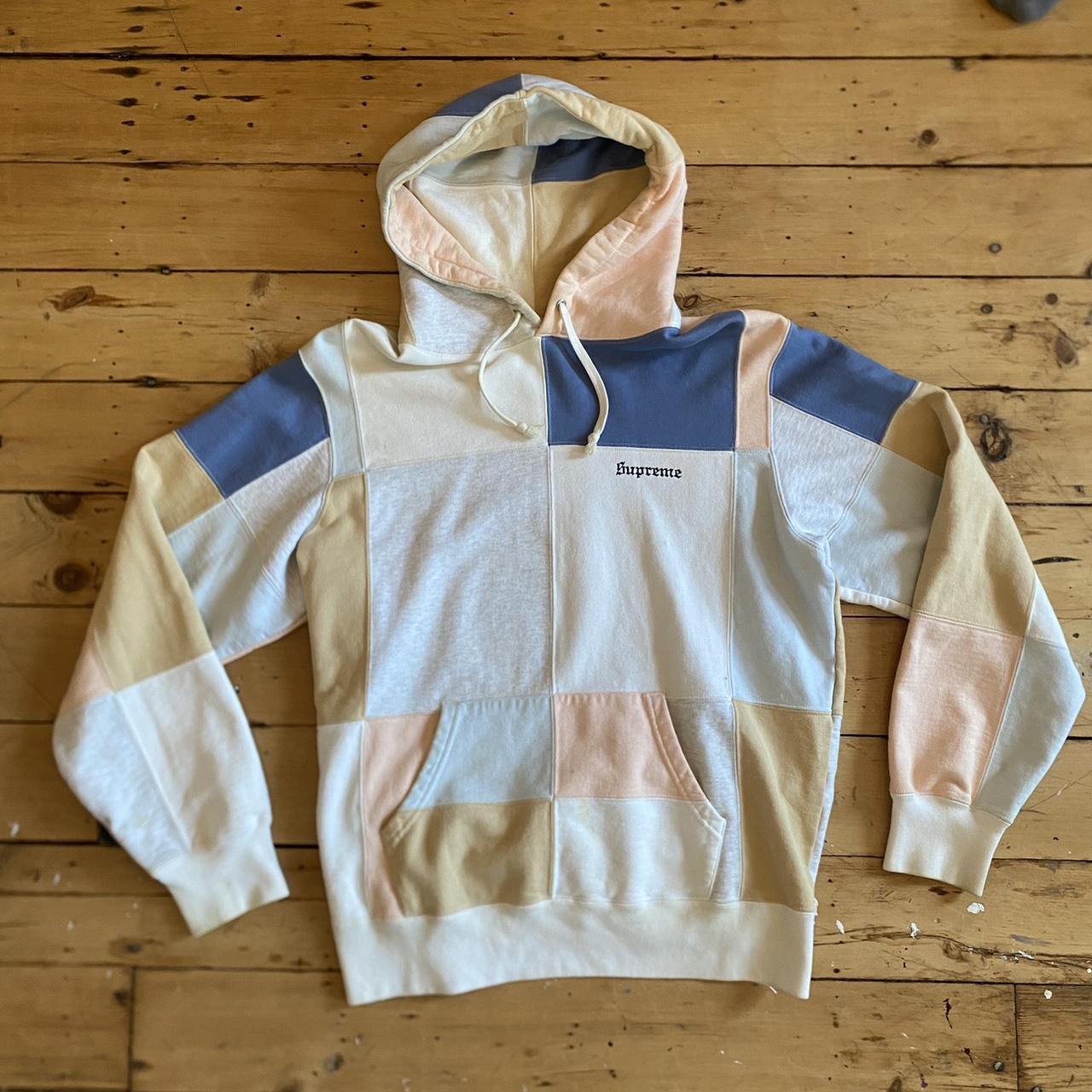 Patchwork hoodie supreme online